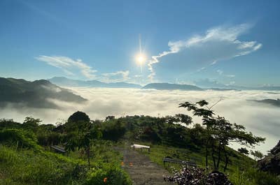 If the weather is good the sea of clouds will show up on your day 2