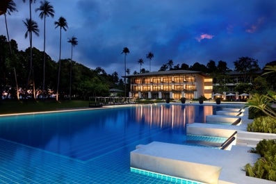 Seda Lio El Nido Palawan Pool at Night