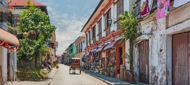 Calle Crisologo in Vigan City, Ilocos Sur