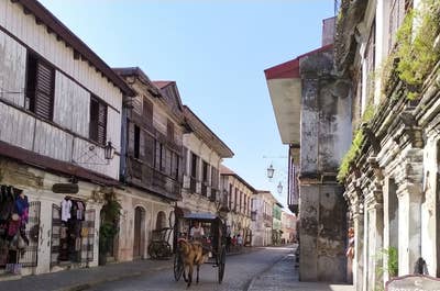 Calle Crisologo in Vigan City