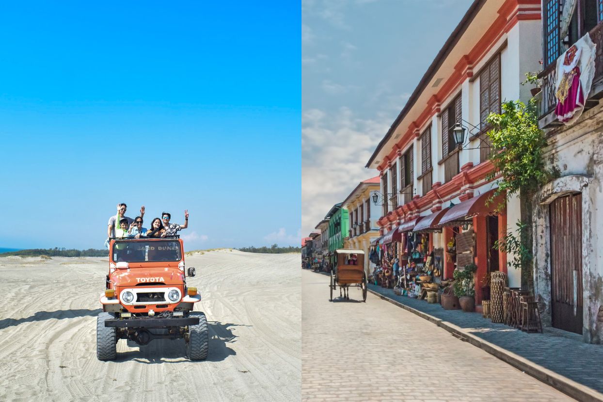 Paoay Sand Dunes and Vigan City