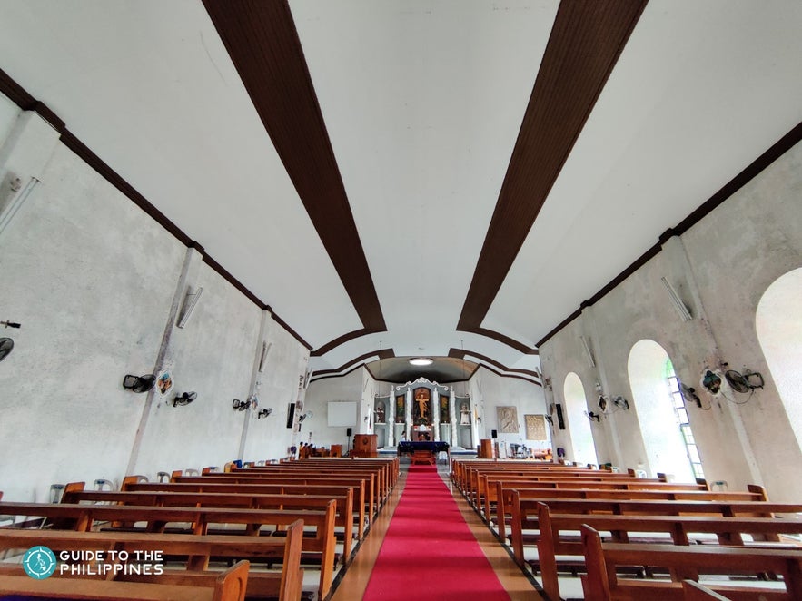 Daraga Church's interior Daraga Church's interior