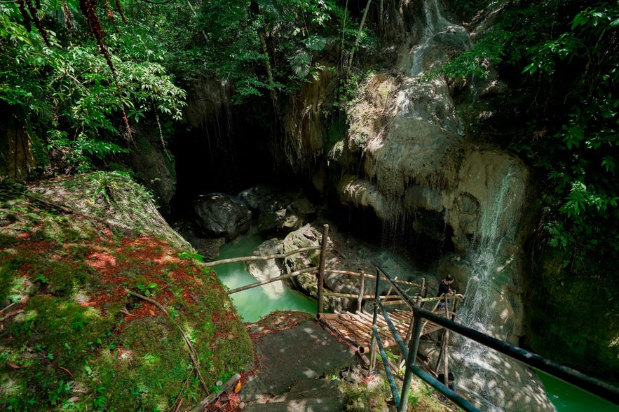 Jovellar Underground River's entrance Jovellar Underground River's entrance