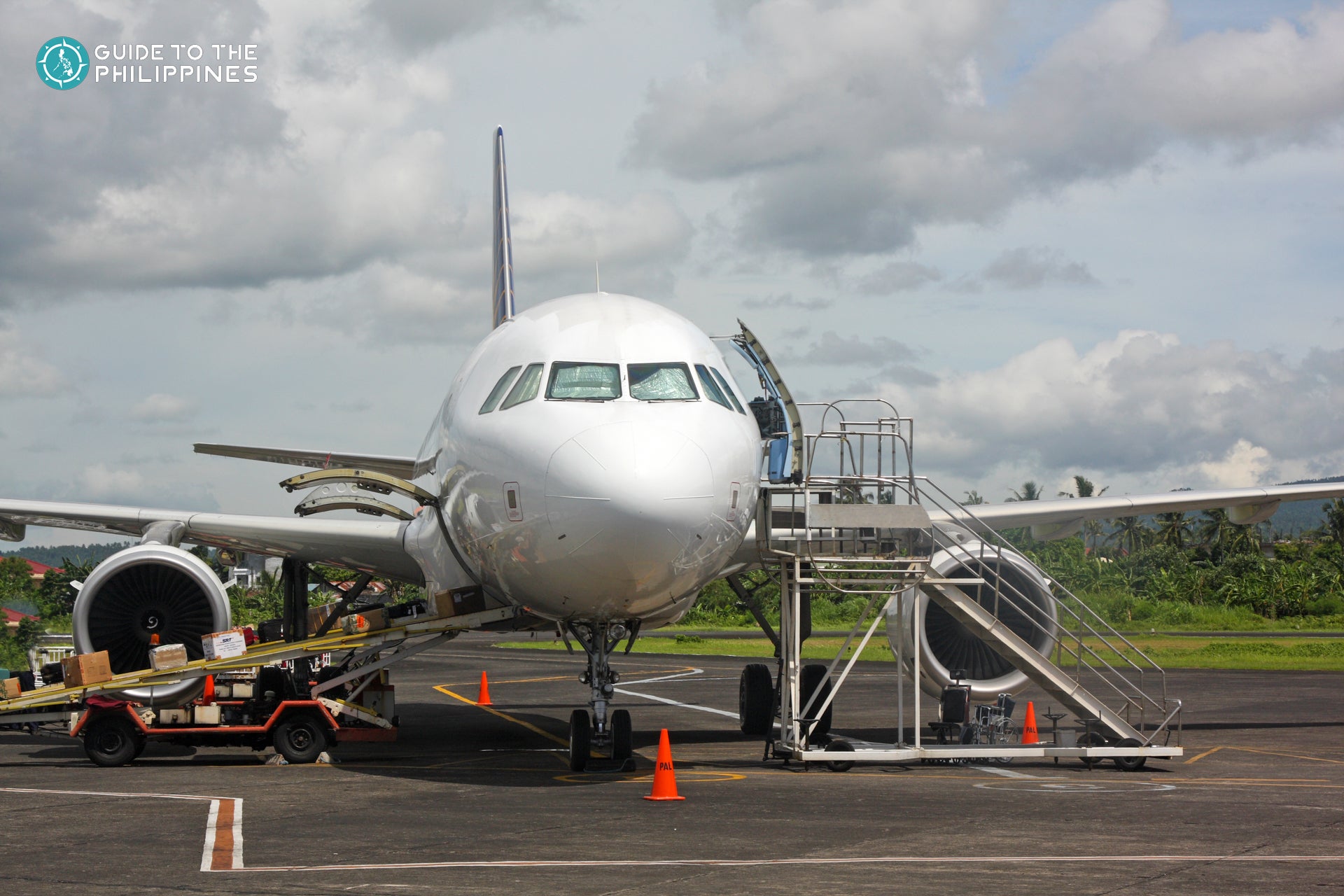 Plane in Legazpi airport