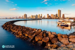 Manila Bay at dusk