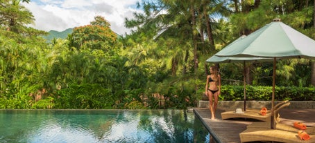 Swimming Pool at the Healing Sanctuary Spa, at The Farm at San Benito, Lipa City, Batangas