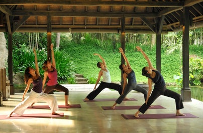 Yoga Session at The Farm at San Benito, Lipa City, Batangas