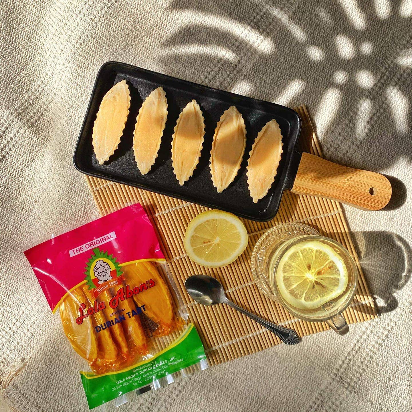 Lola Abon's durian tarts