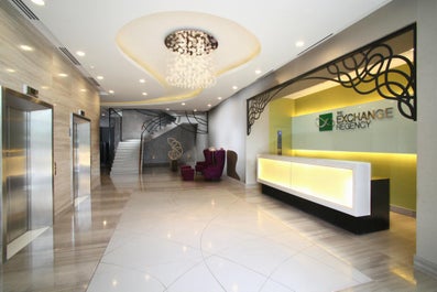 Lobby of The Exchange Regency Residence Hotel Ortigas