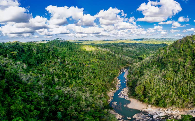 Admire vast landscapes with this ticket to Danao Adventure Park on Bohol Island.