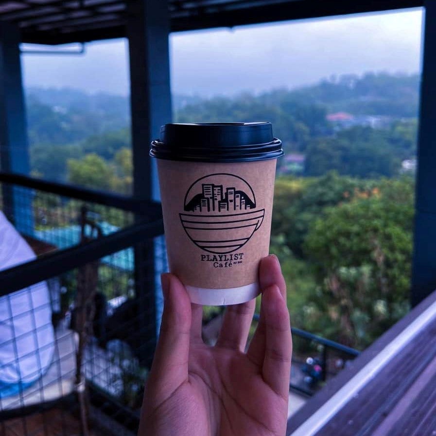 Playlist Cafe's coffee