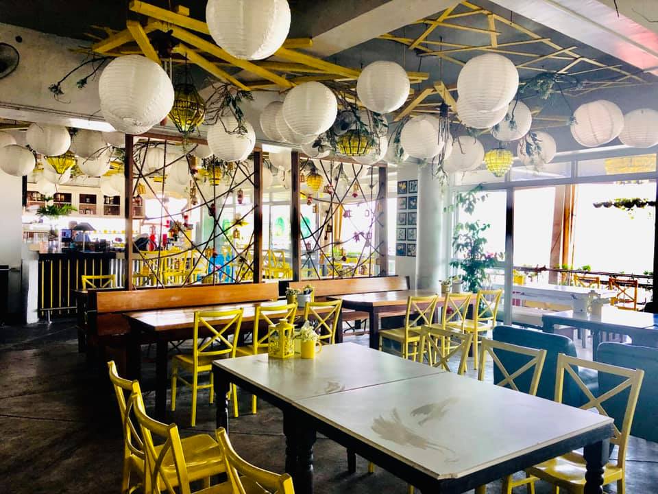 Yellow Lantern Cafe's interior