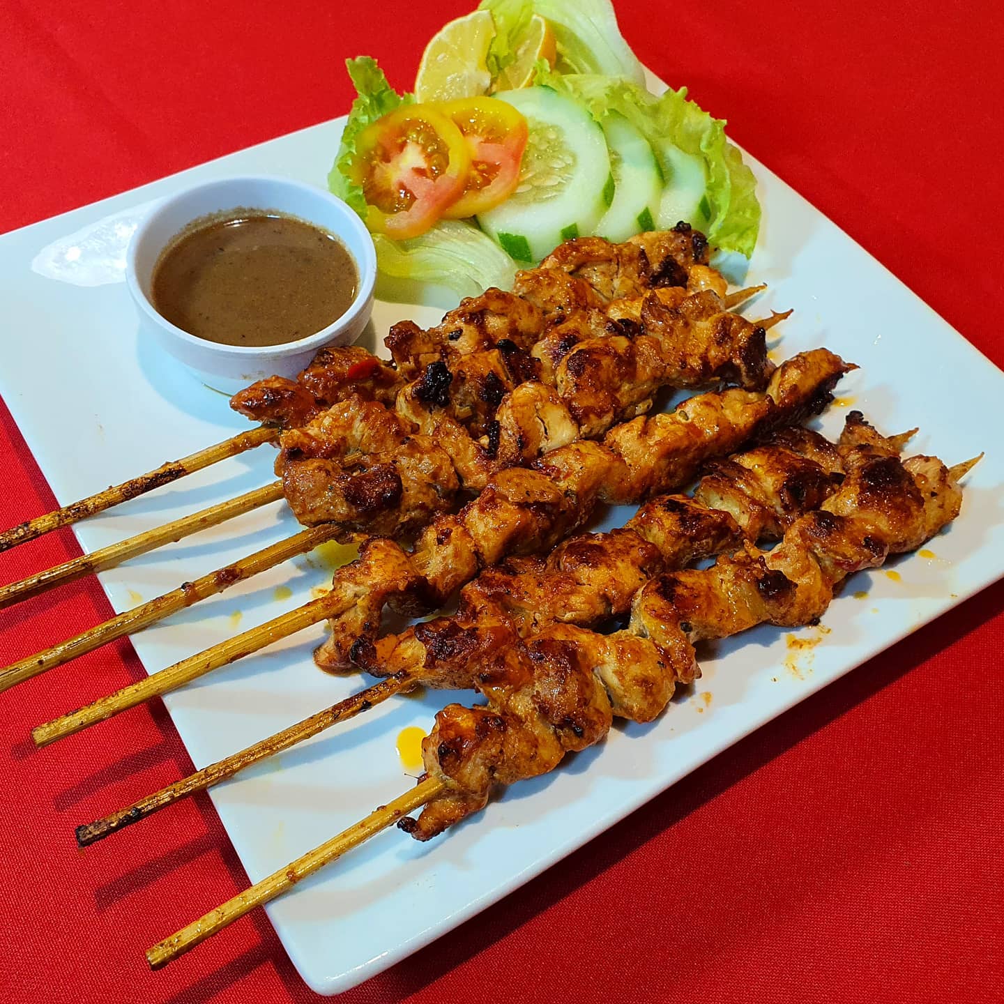 Persian Palate's chicken satay