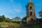 Mayon Volcano towers behind Cagsawa Ruins