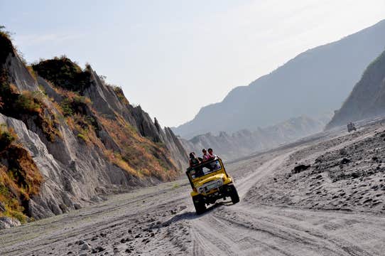 Mt. Pinatubo Volcano Crater Hiking Day Tour with 4x4 Rental from Manila City