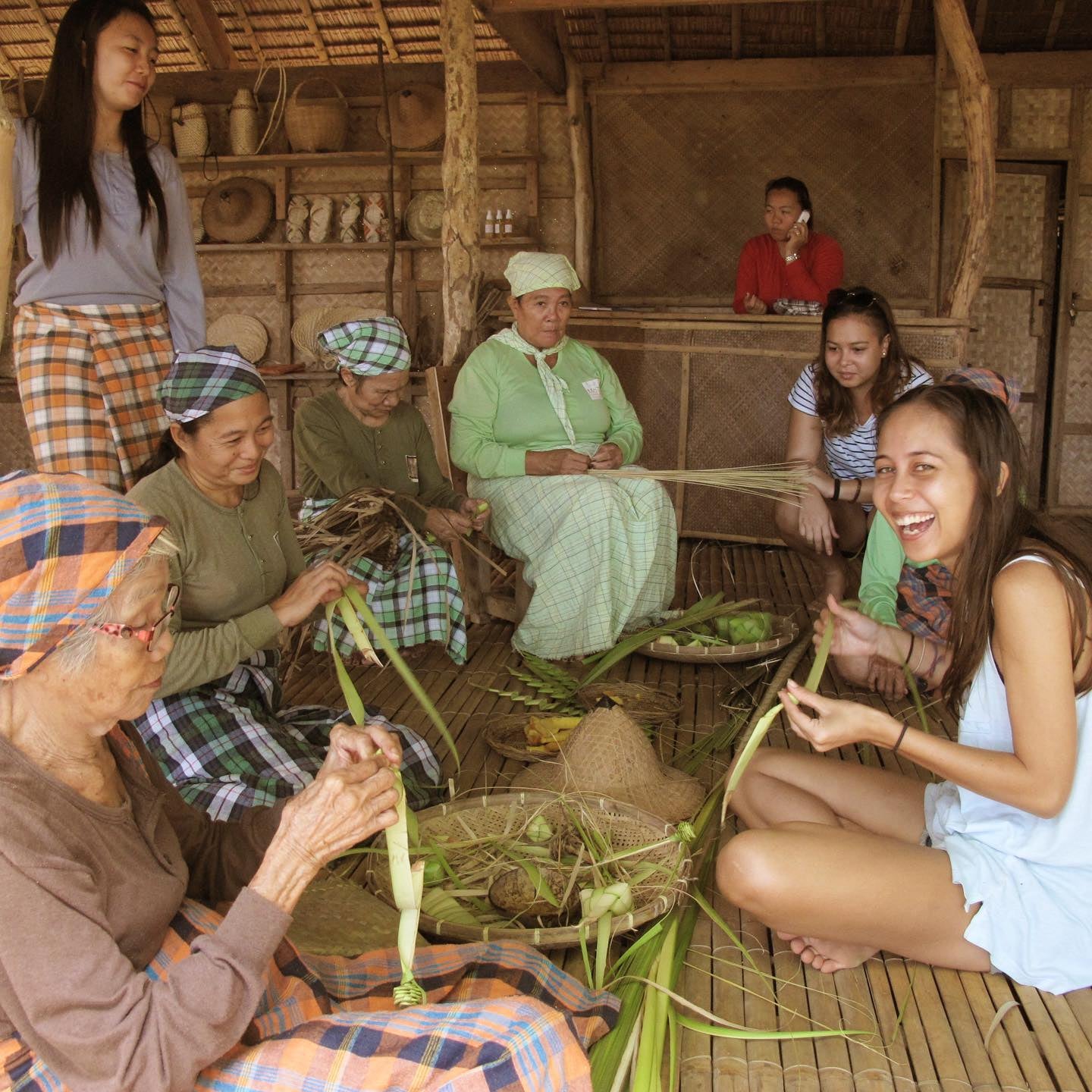 Tourists join interactive exhibit at Motag Living Museum