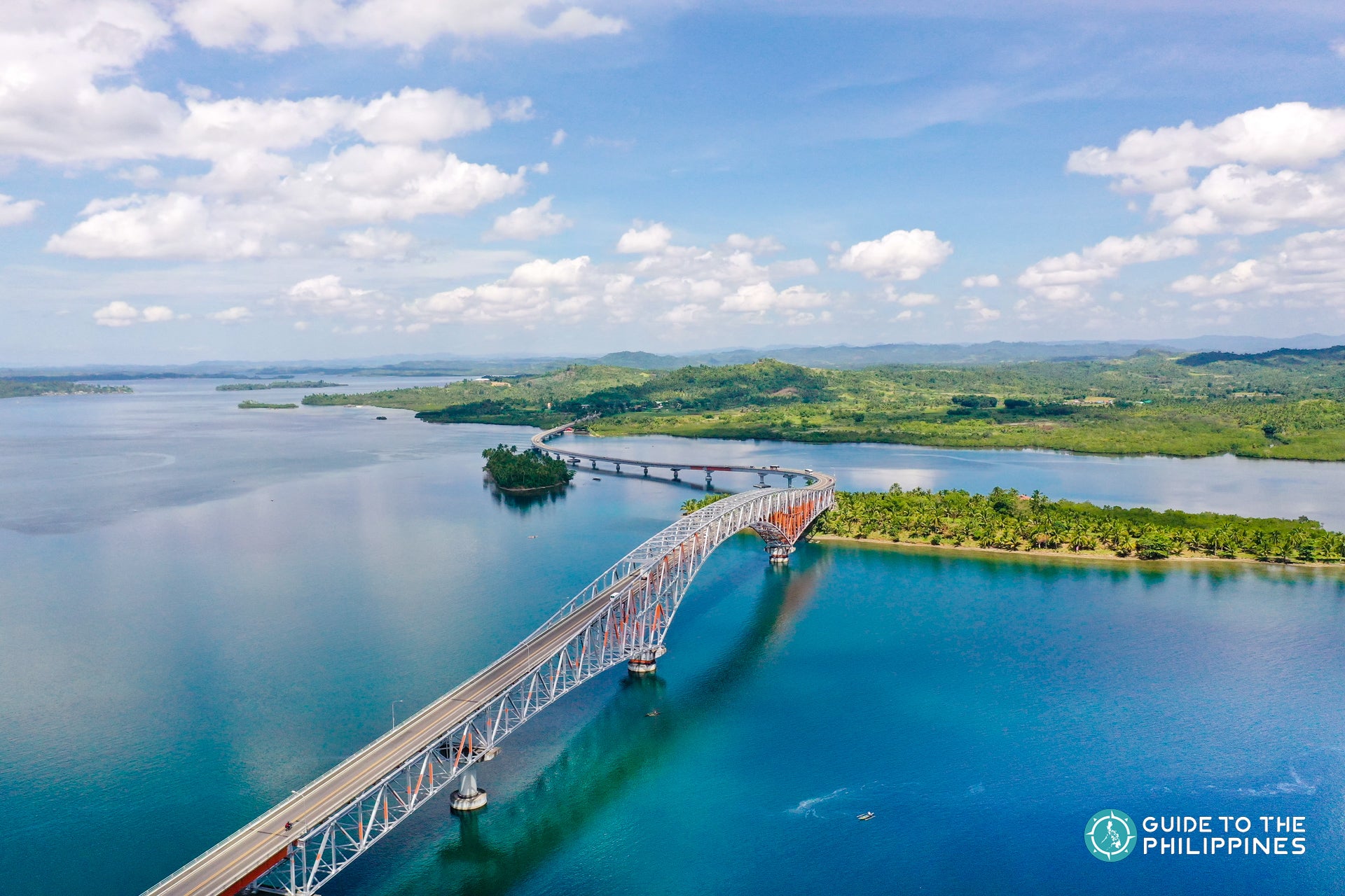 San Juanico Bridge in Leyte and Samar Province.