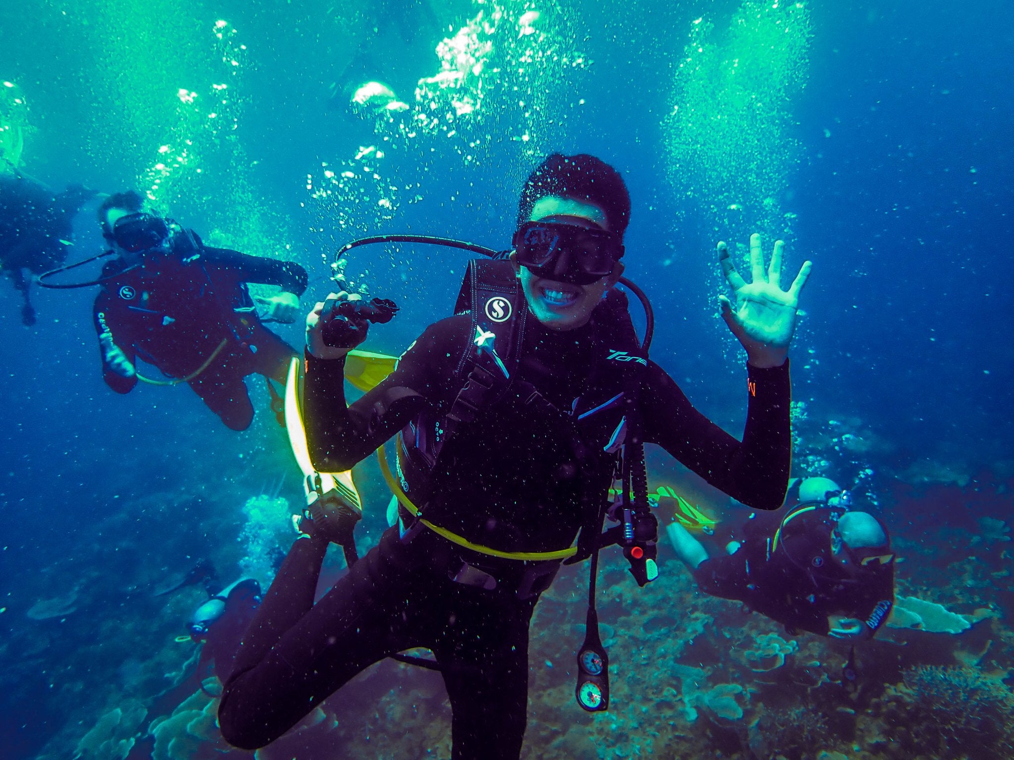 Open Water Diving with Skylodge Resort Dive Shop, Coron, Palawan