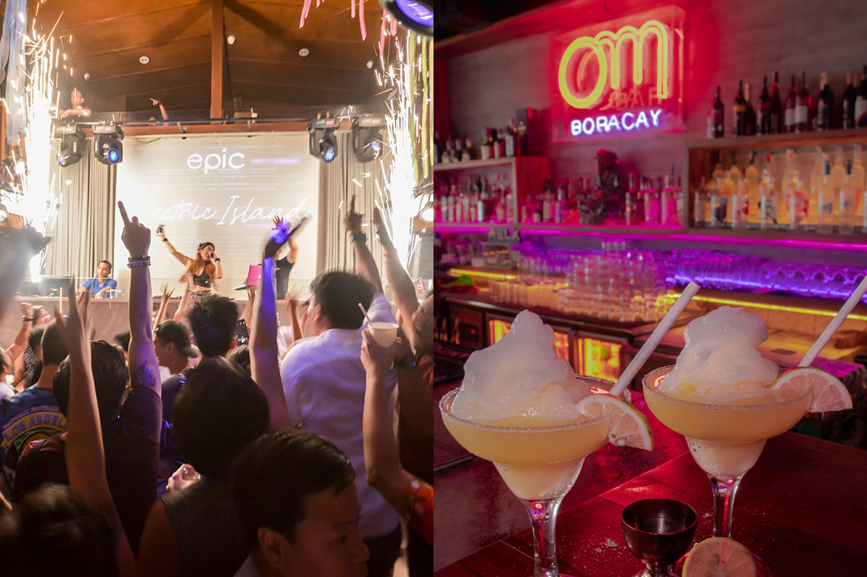 Epic Bar and OM Bar Boracay