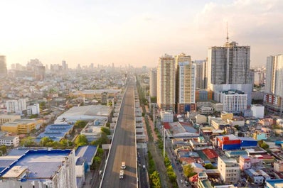 The busy streets of Manila, Philippines