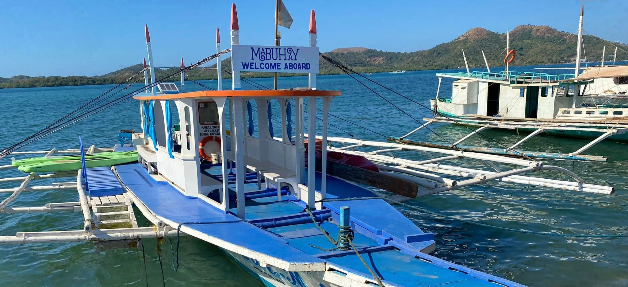 Dive Boats of Skylodge Dive Shop, Coron, Palawan