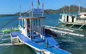 Dive Boats of Skylodge Dive Shop, Coron, Palawan