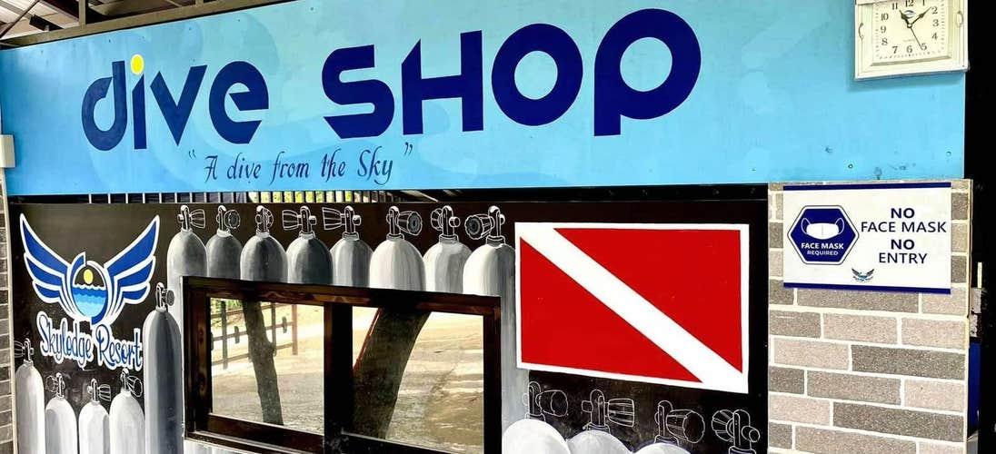 Skylodge Dive Shop Coron, Palawan