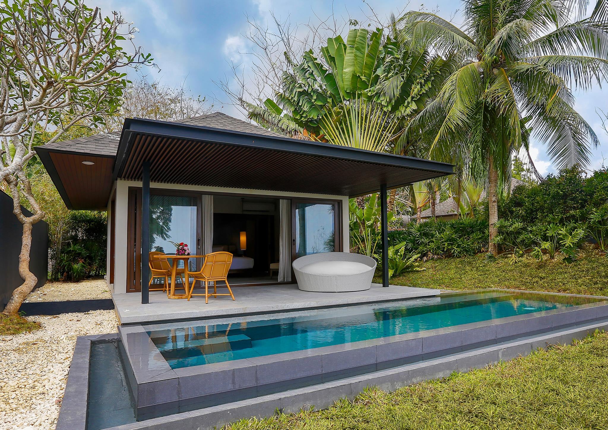 Pool villa at Amorita Resort