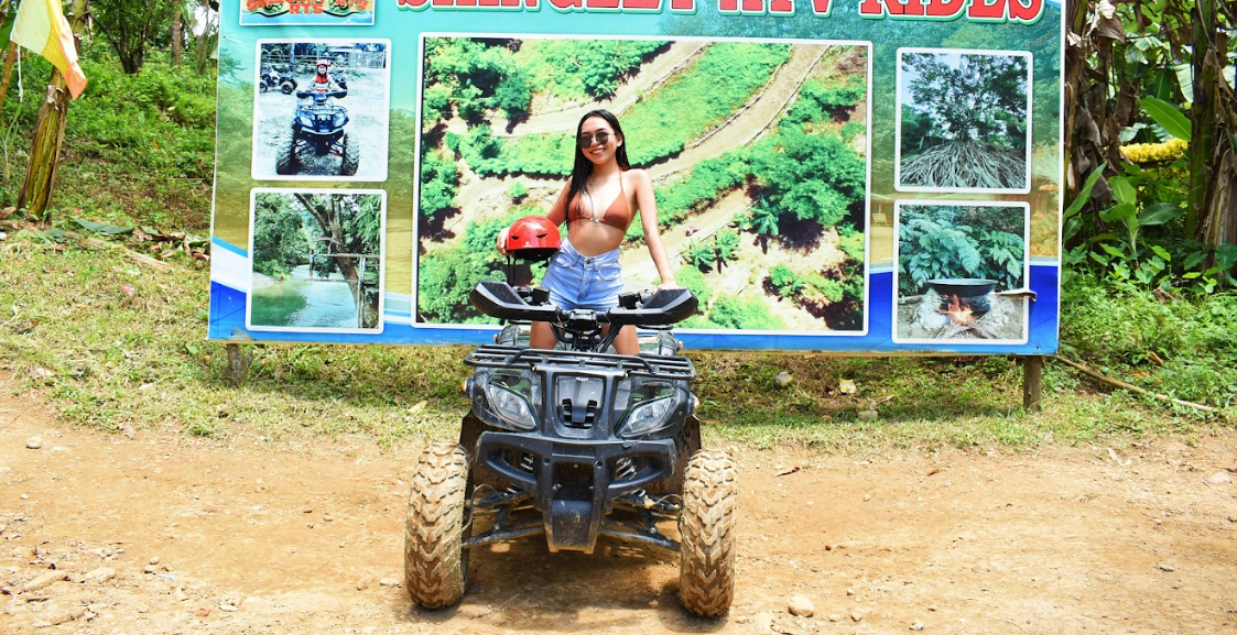 Get ready to ride on an ATV for a different scene in Boracay