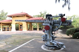 War machinery in the Veteran's Memorial Park, Pangasinan