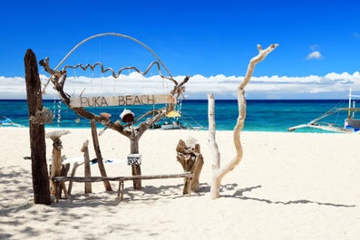 Puka Beach during Boracay Island Hopping