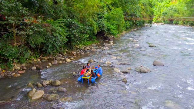 Private Tour to Calawag Mountain Resort in Antique Province with Water Tubing, Lunch & Transfers