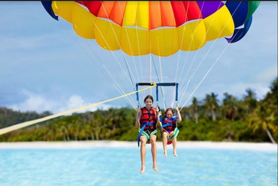 Enjoy Parasailing over Boracay Waters and make the most our of your stay