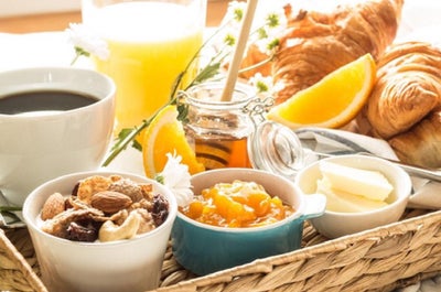 Free and satisfying breakfast at Timberland Highlands Resort, San Mateo, Rizal