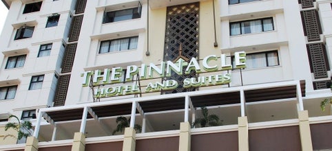 Beautiful exterior of The Pinnacle Hotel and Suites, Davao