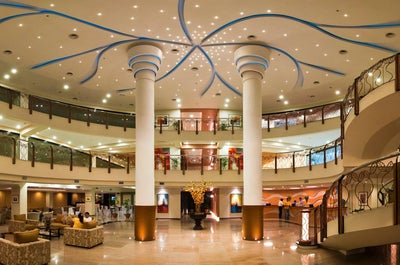 Be comfortable at the lobby of The Pinnacle Hotel and Suites