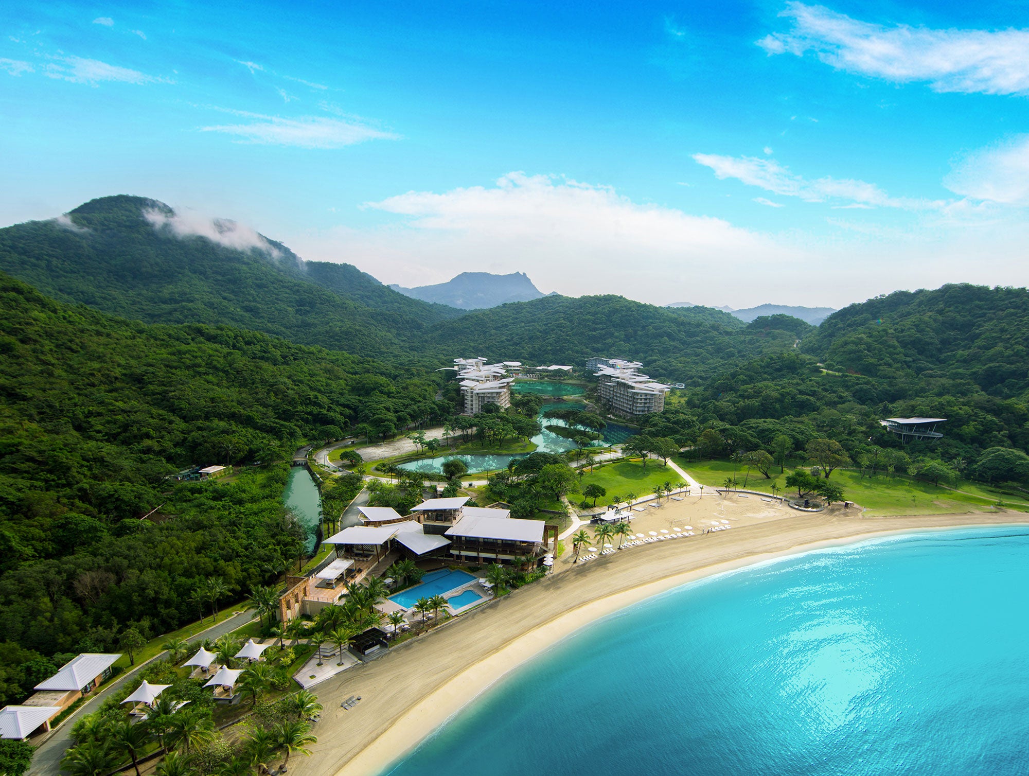 Aerial view of Hamilo Coast