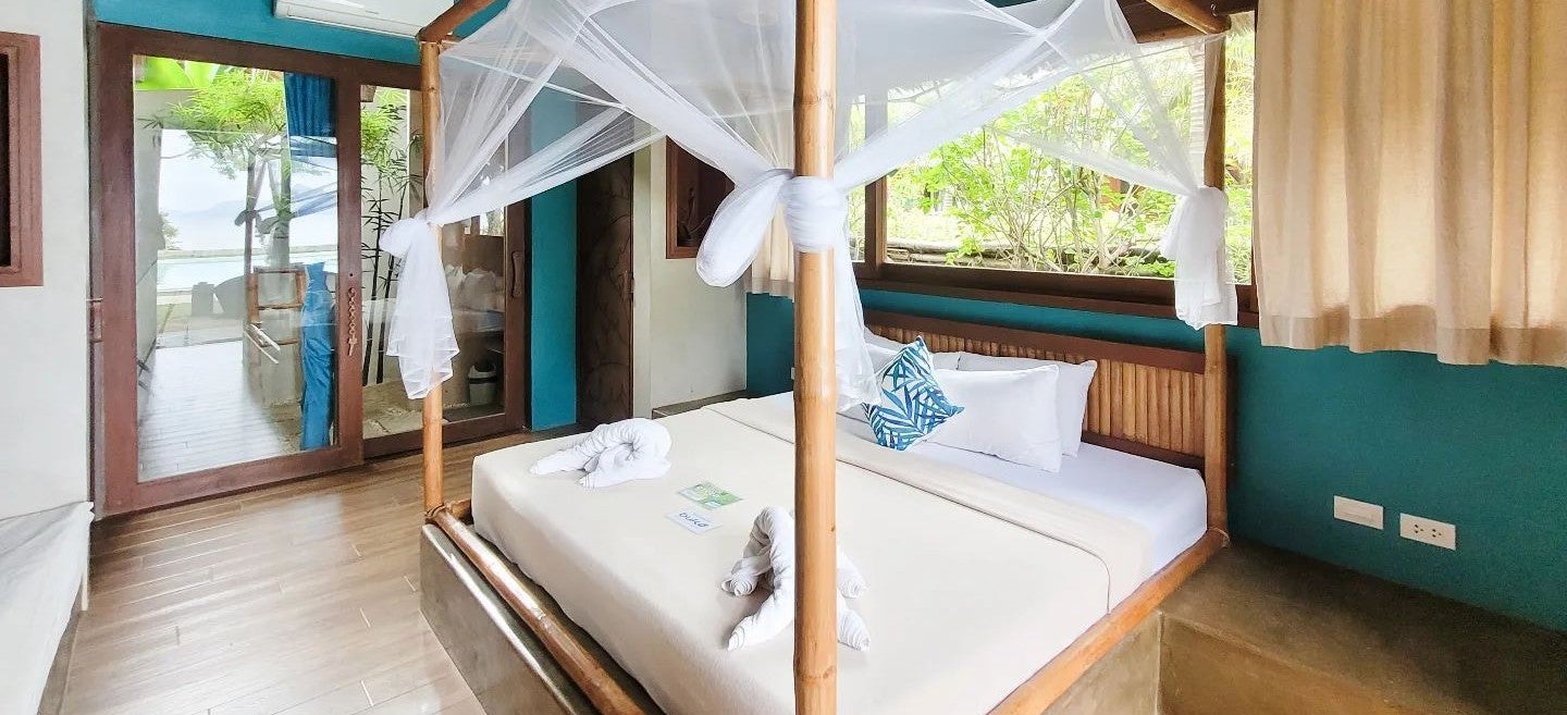 Relax at your Standard Cottage room at Buko Beach Resort El Nido Palawan