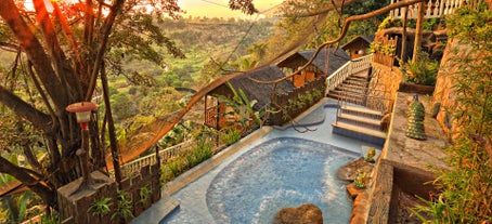 Luljetta's Hanging Gardens Spa Hydro Massage Pool in Antipolo Rizal