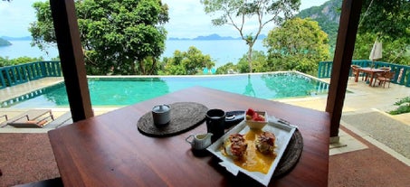 Have a delicious meal prepared by Karuna El Nido Villas Restaurant