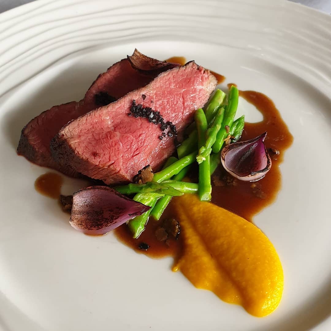 Caviar Restaurant and Champagne Bar's aged beef