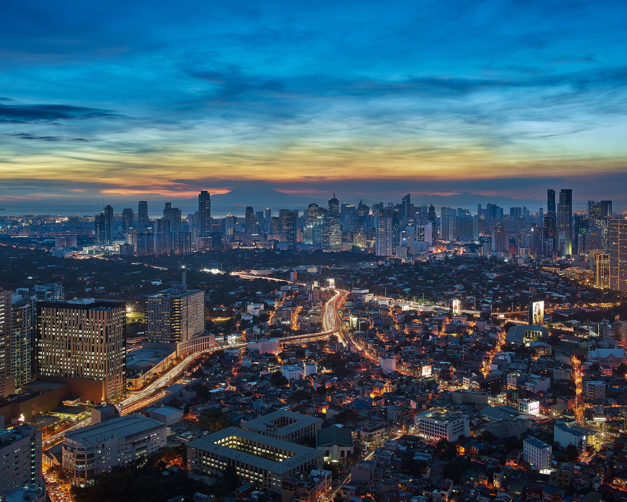 View of BGC from Grand Hyatt Manila