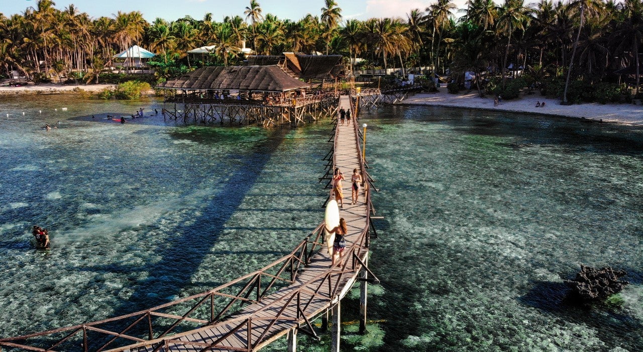 Have fun surfing in Cloud 9 Siargao