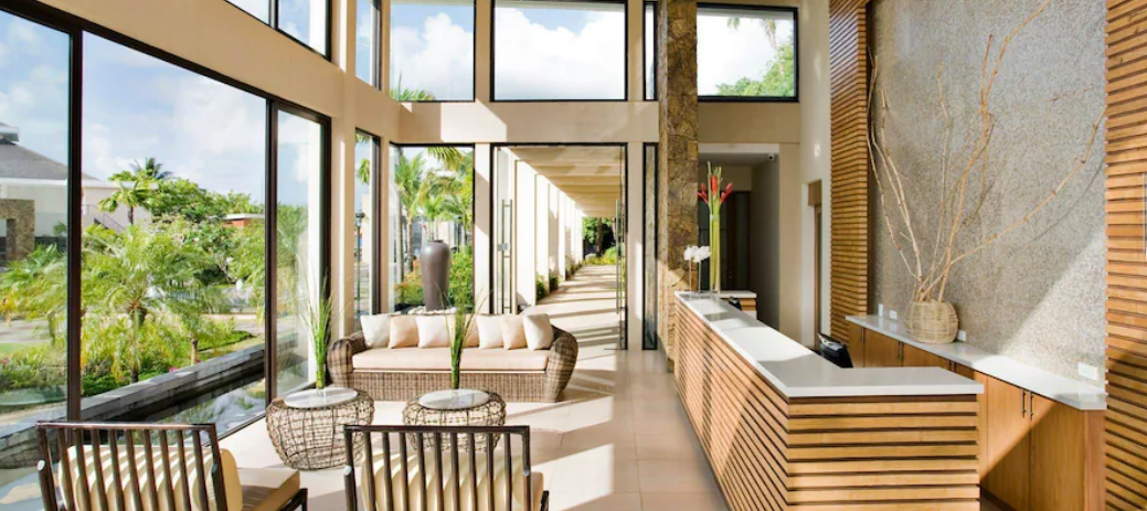 Be cozy at the lobby of Misibis Bay Resort in Albay