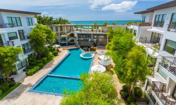 Aerial view of Discovery Shores in Boracay