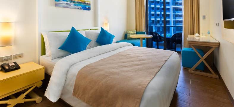 Relaxing 4-Day Boracay Package at Savoy Hotel Newcoast with Breakfast, Transfers & Paraw Sailing