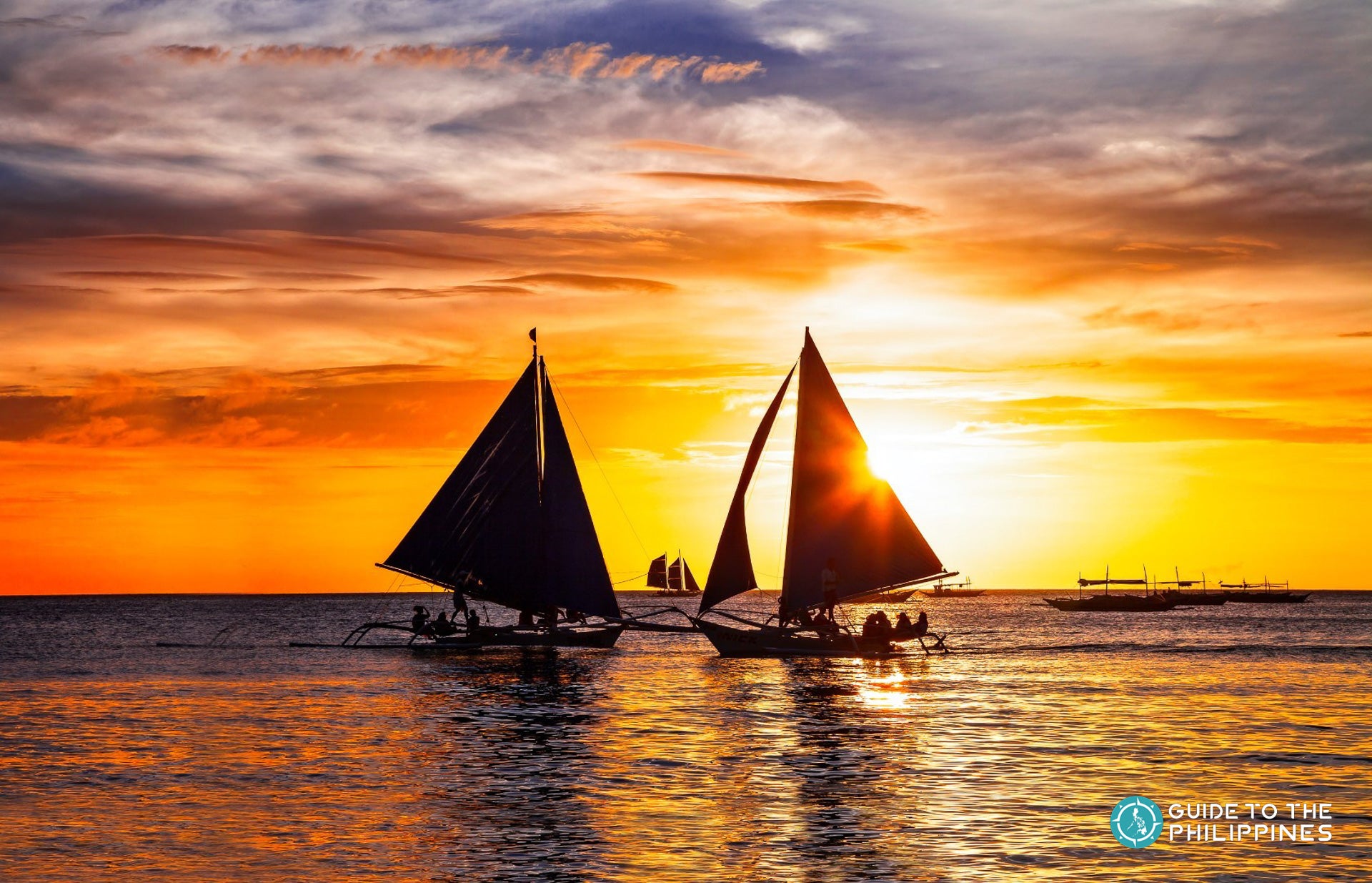 Sunset at Diniwid Beach