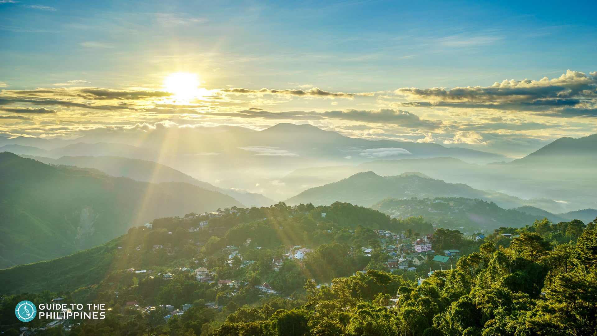 Sunrise over Baguio