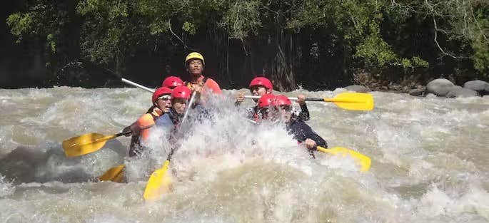 Davao White Water Rafting Private Package with Lunch & Jeepney Transfers from Hotel