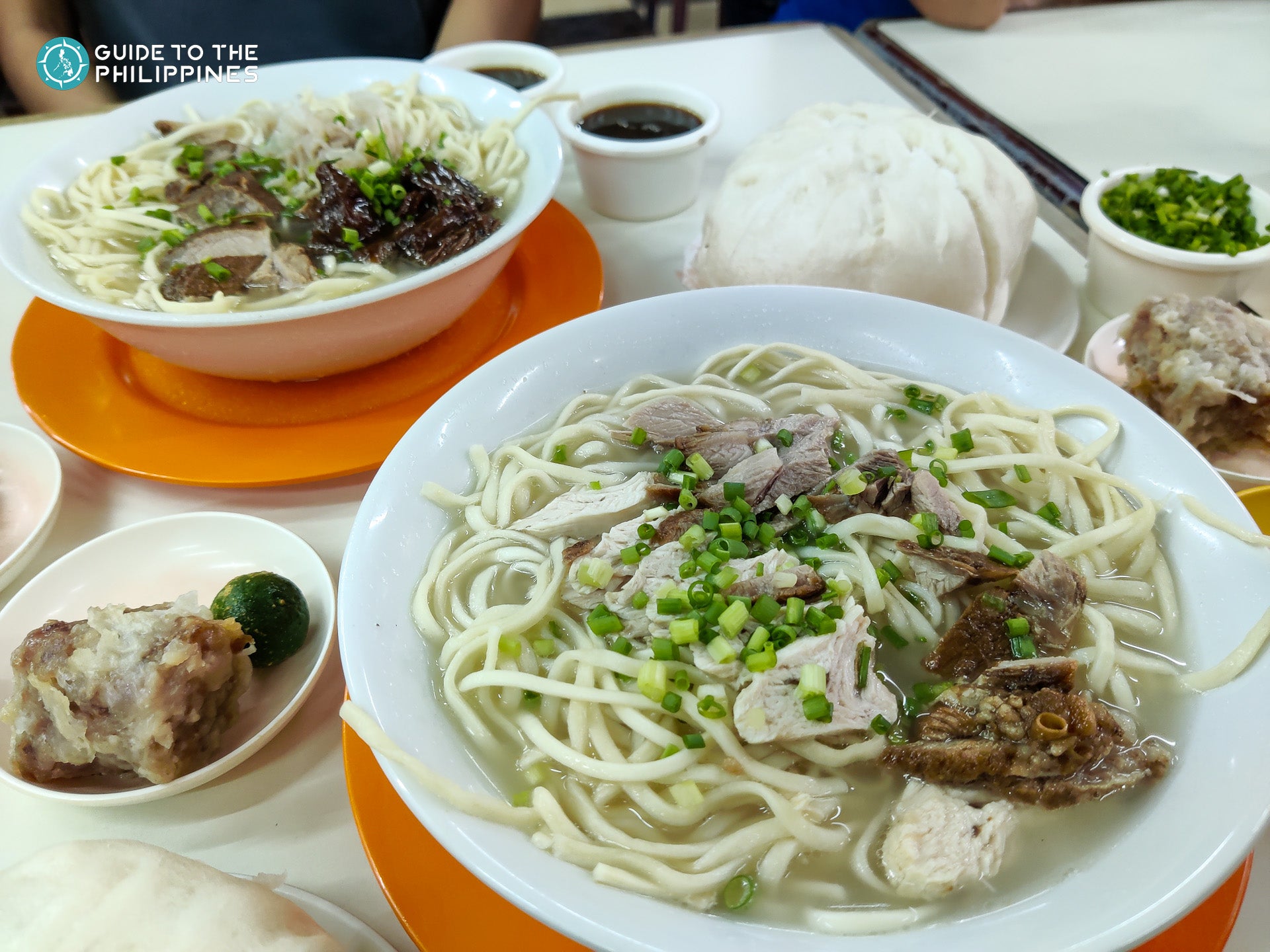 Noodle soup in Binondo